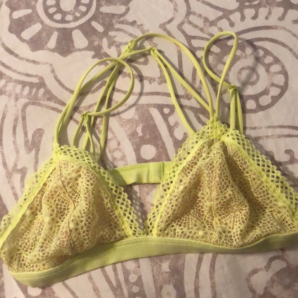 Victoria’s secret Neon Yellow bralette